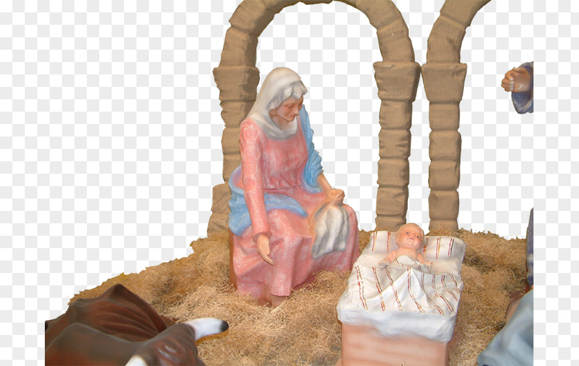 Aragonesa De Fiestas Nativity Scene Figurine Birth Agneau PNG