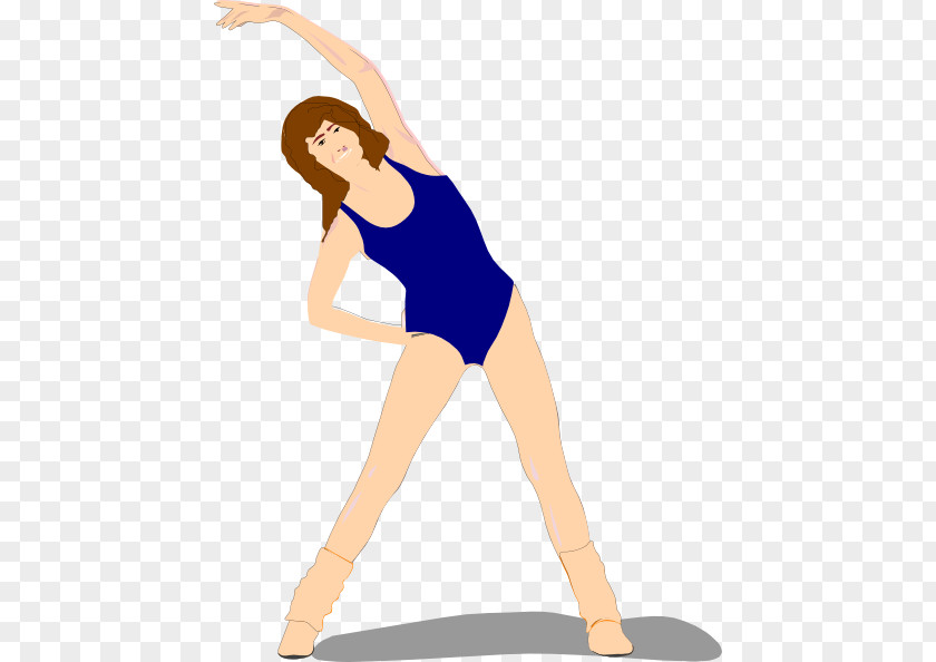 Cartoon People Exercising Physical Exercise Woman Clip Art PNG