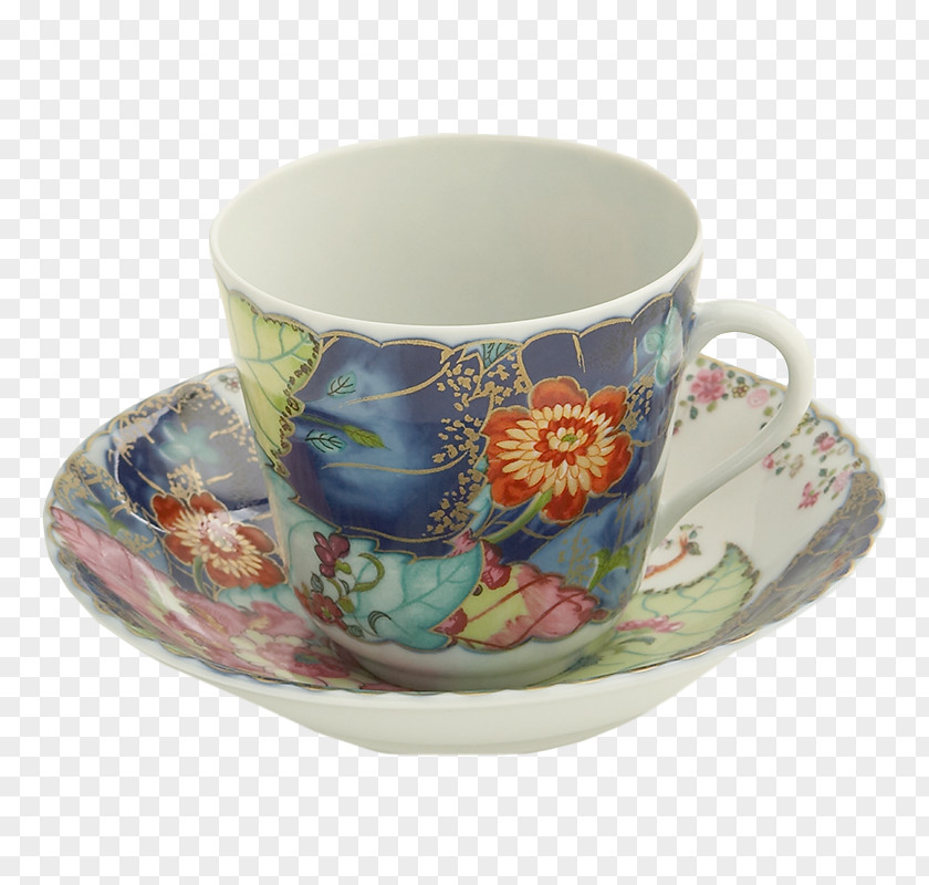 Cup Saucer Teacup Mottahedeh & Company Mug PNG