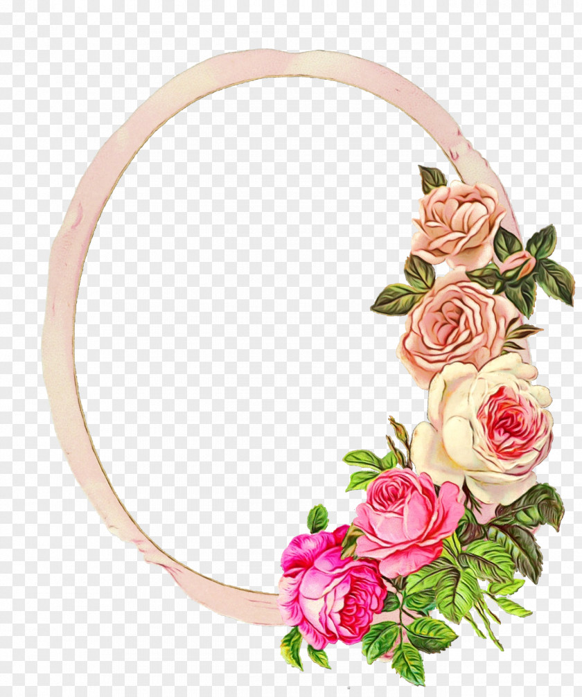 Hair Accessory Wedding Ceremony Supply Floral Frame PNG