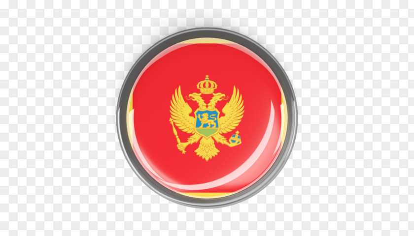 Metal Button Flag Of Montenegro Moscow Odessa Hotel PNG
