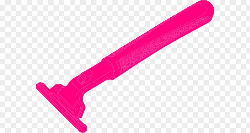Pink Razor Cliparts Hair Clipper Straight Clip Art PNG