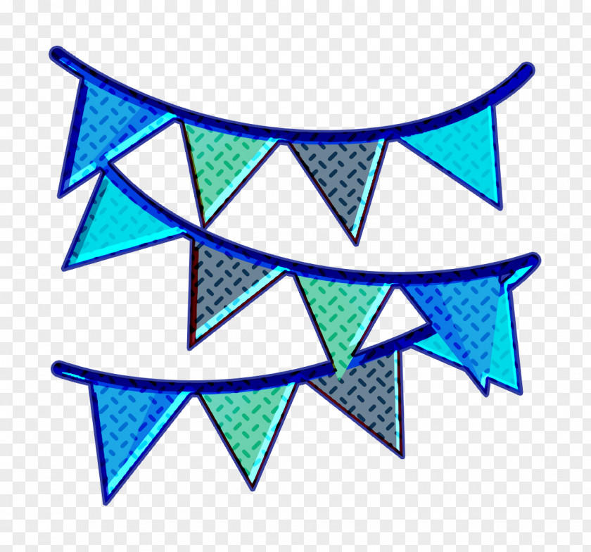 Symbol Line Art Chain Icon Flag Newyears PNG