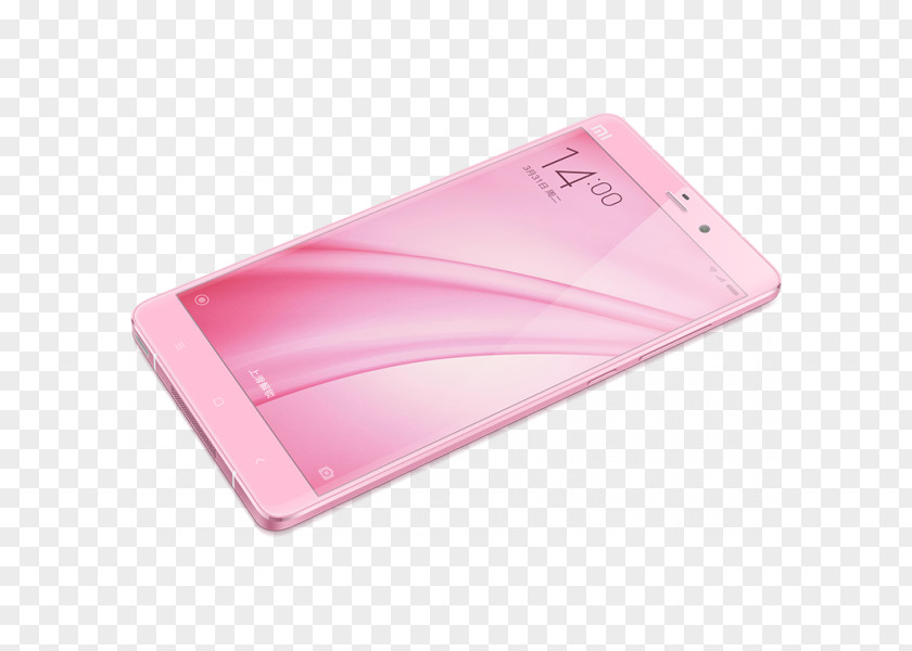 Smartphone Xiaomi Mi Note Mi4 Pink PNG