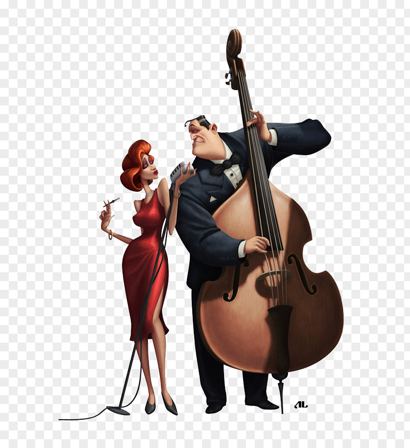 Violin Man Cello Double Bass Viola Violone PNG