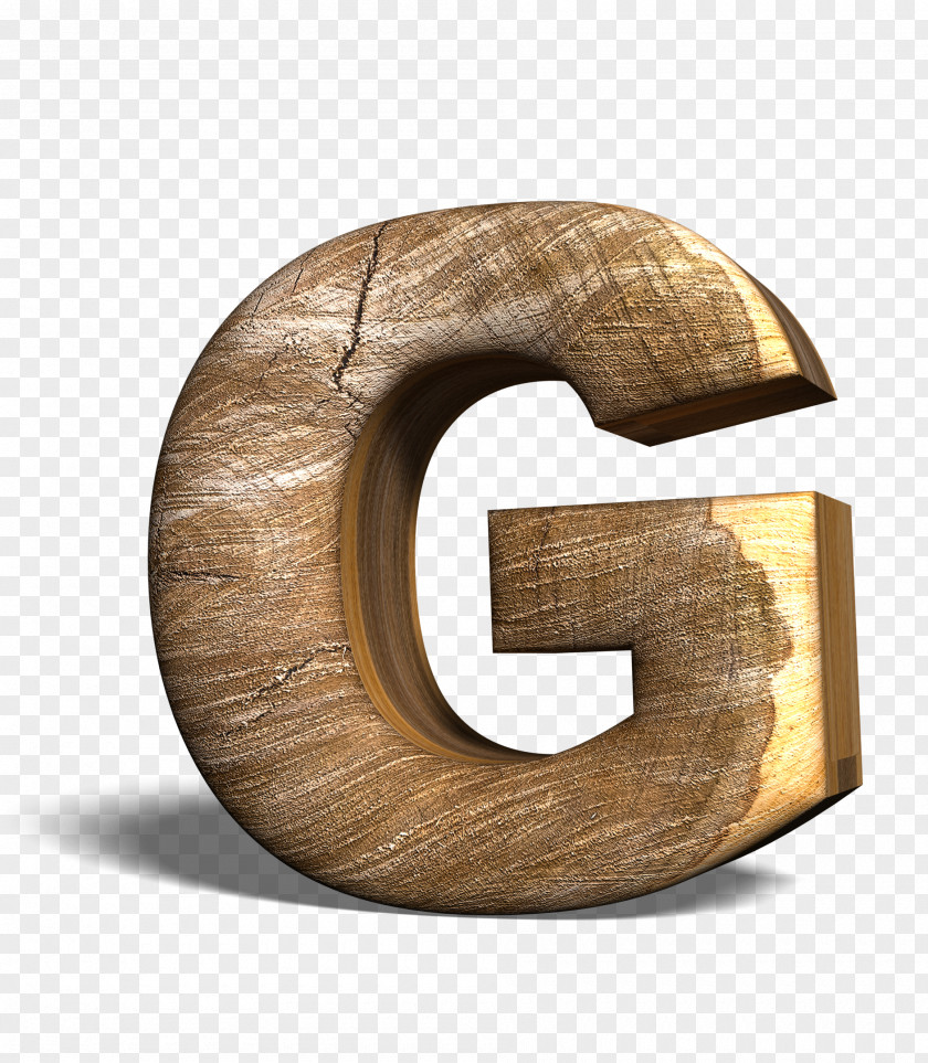 Brown Letter G Stock Illustration PNG