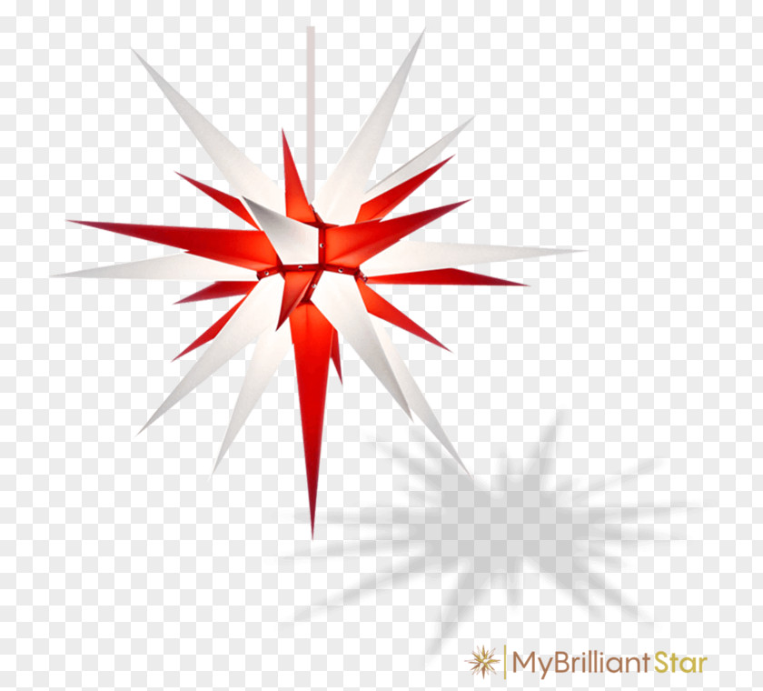 Computer Red Paper Herrnhut Moravian Star Petal PNG