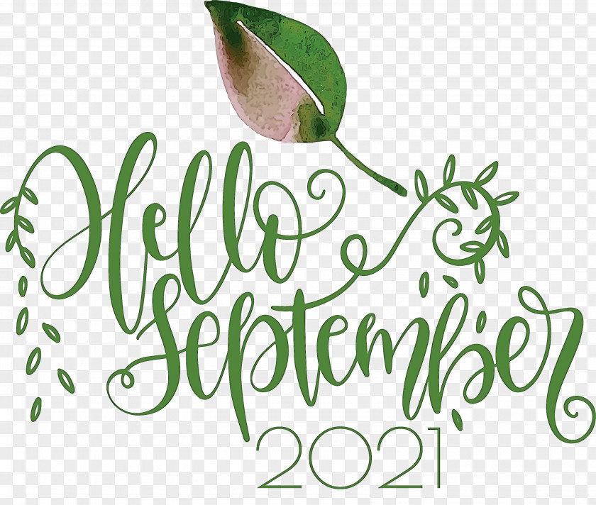 Hello September September PNG