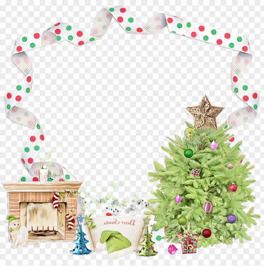 Holiday Ornament Pine Family Christmas PNG