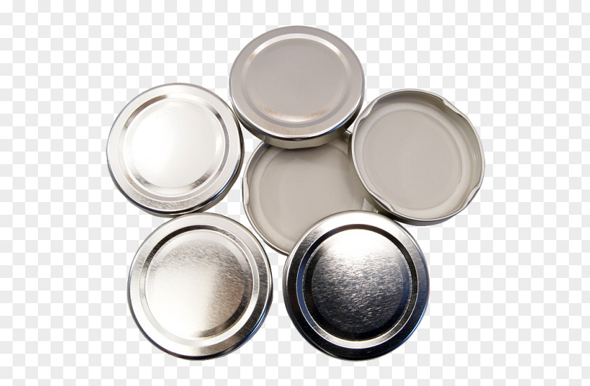 Jam Jar Silver Lid Gold PNG