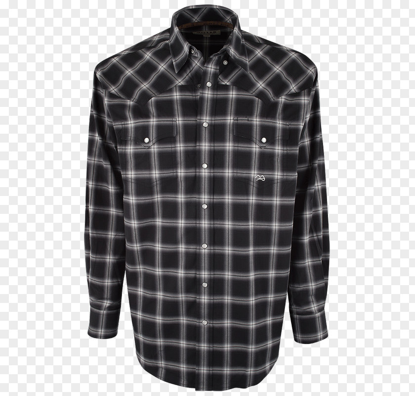 Checkered Shirt T-shirt Tops Sleeve Flannel PNG