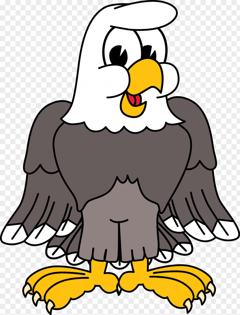 Eagle Mascot Bald Clip Art PNG