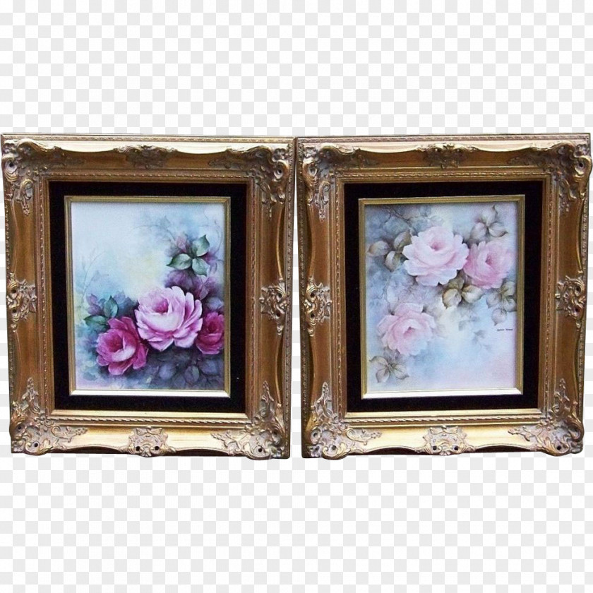 Hand Painted Frame Picture Frames Rectangle PNG
