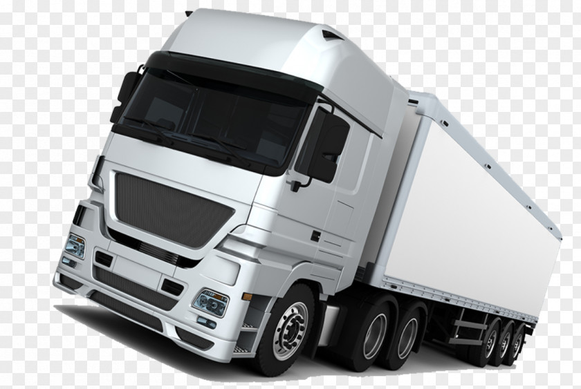 Logistics Car Semi-trailer Truck Large Goods Vehicle PNG