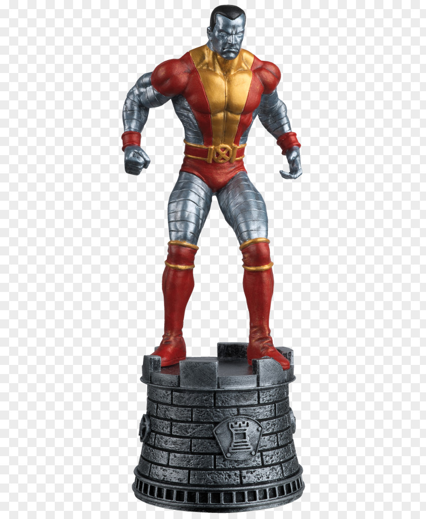 Colossus Mystique Chess Figurine Superhero PNG