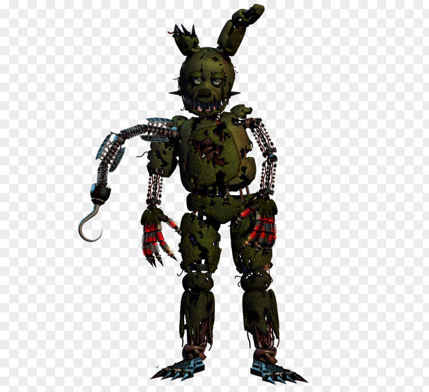 Spring Trap X Female Security Guard Five Nights At Freddy's 3 Freddy Fazbear's Pizzeria Simulator 2 4 PNG