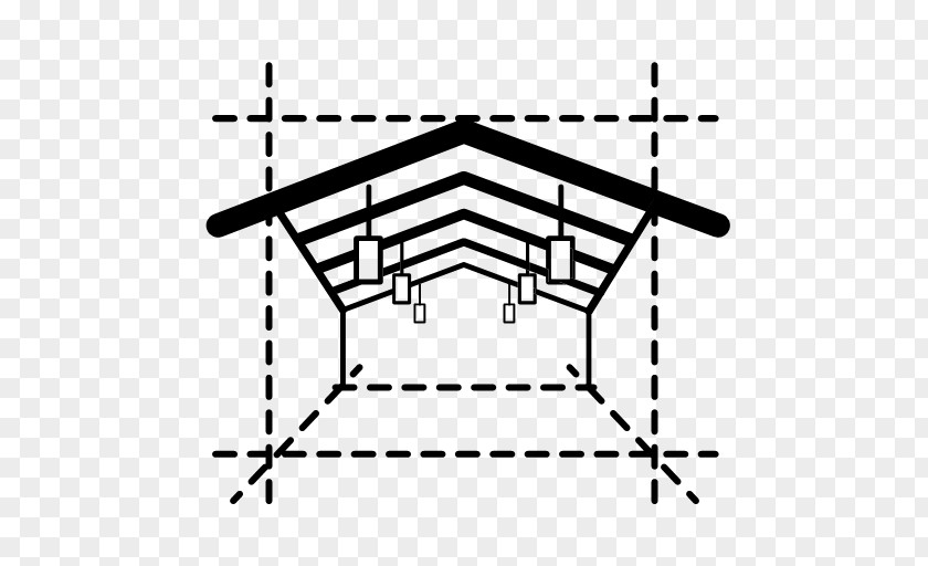 Symmetry Rectangle House Cartoon PNG