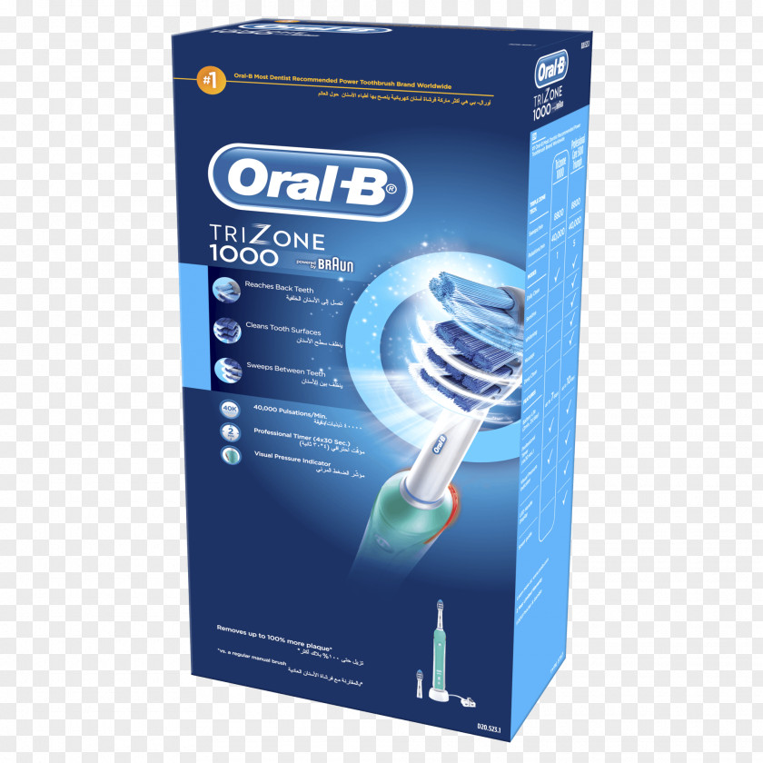 Toothbrush Electric Oral-B ProfessionalCare 1000 PNG