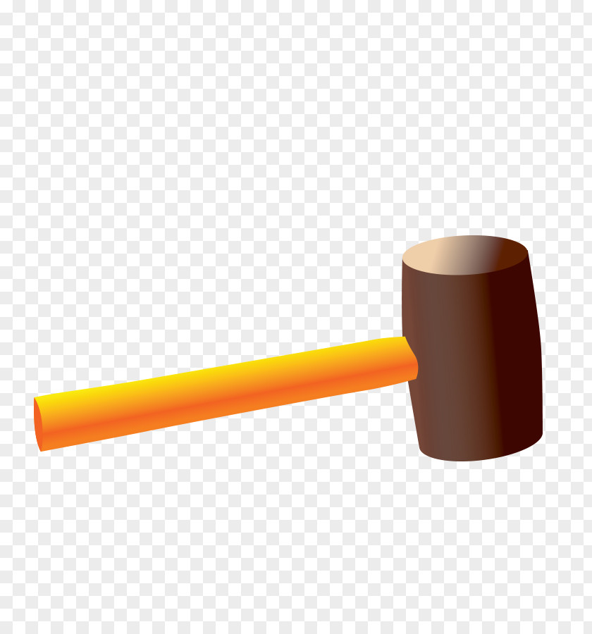 Vector Golden Hammer Designer Smartisan PNG