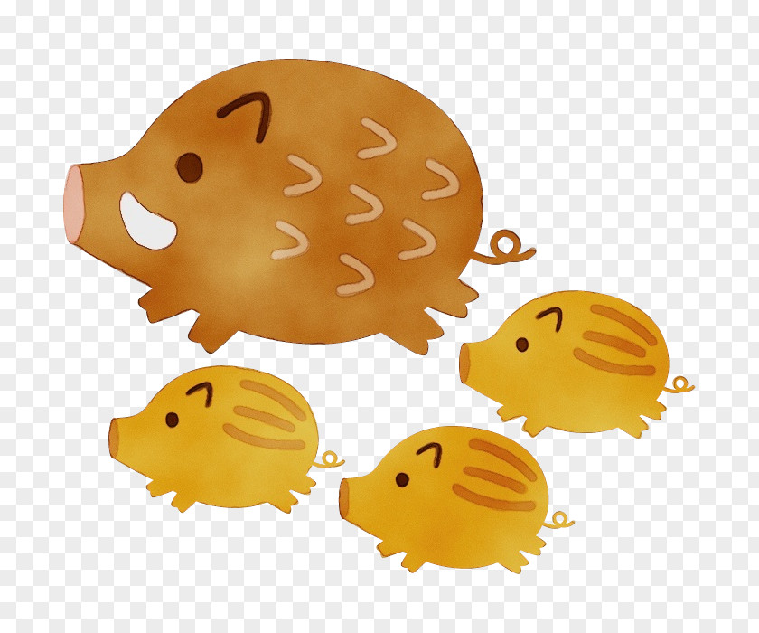 Bath Toy Fish Yellow PNG