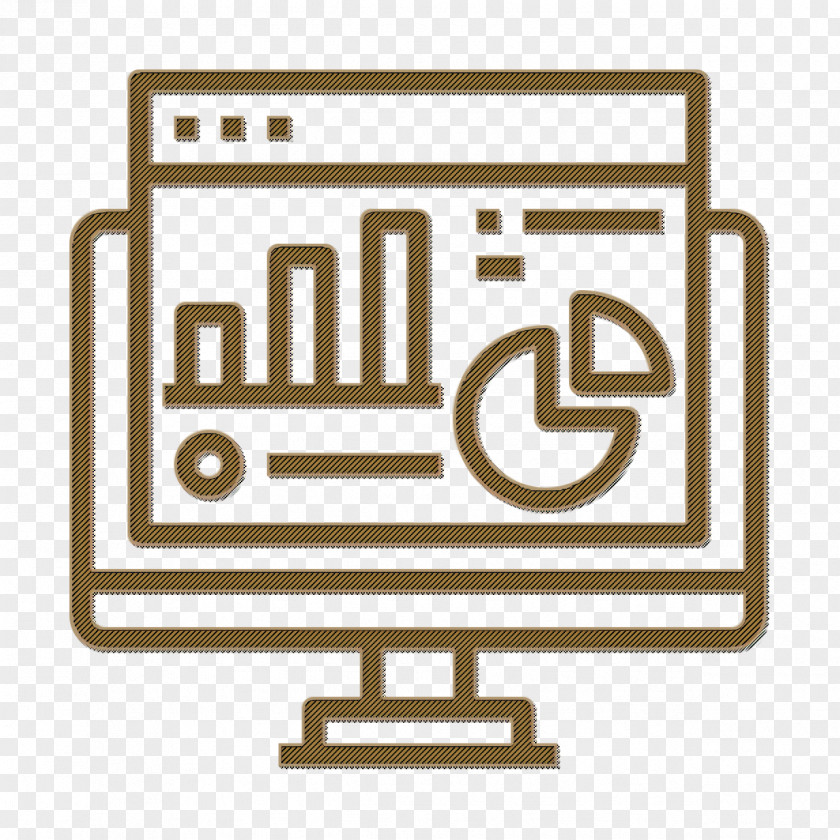 Screen Icon Data Analytics Big PNG