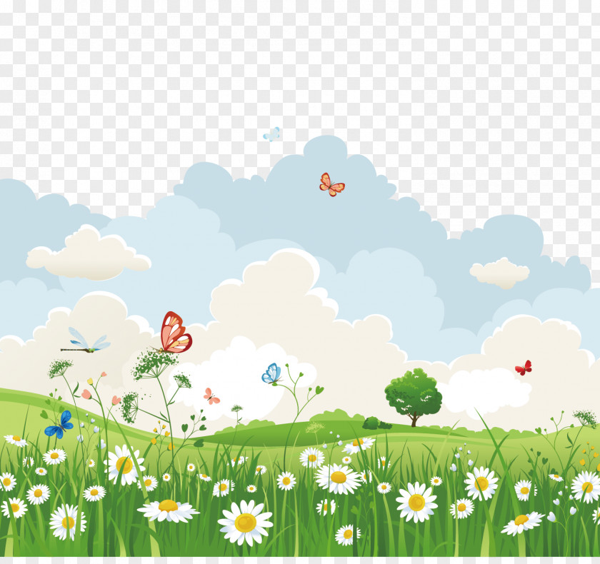 Spring Field Royalty-free PNG