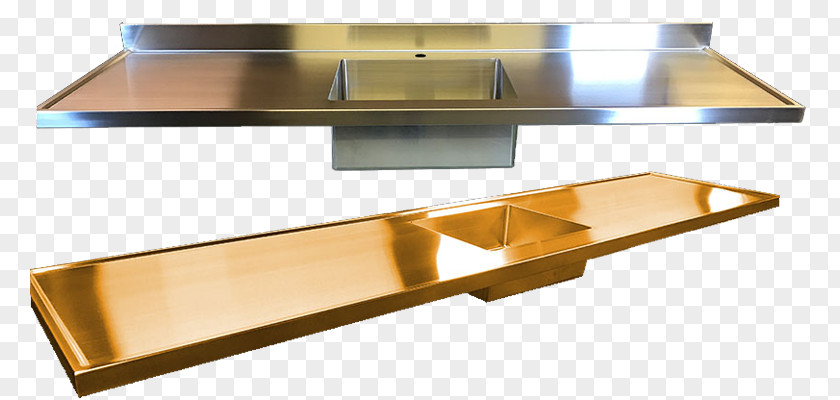 Stainless Shelf Countertop Coffee Tables Sheet Metal Steel PNG
