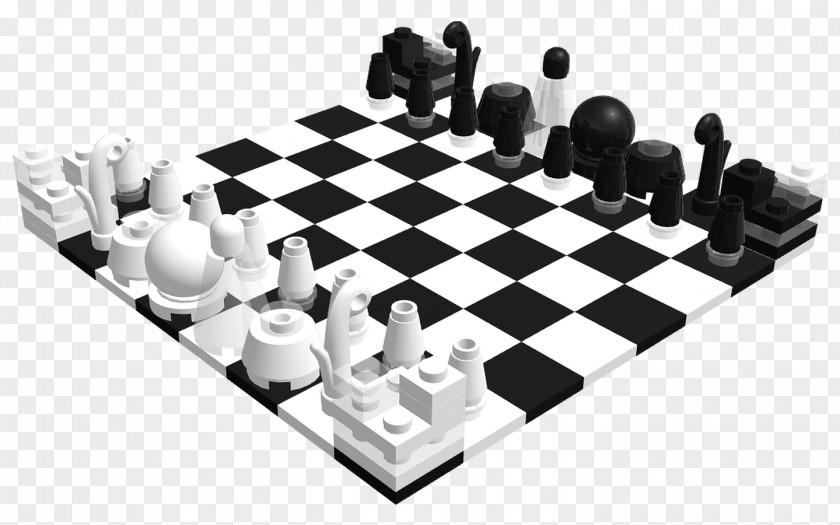 Chess Chessboard Piece Staunton Set PNG