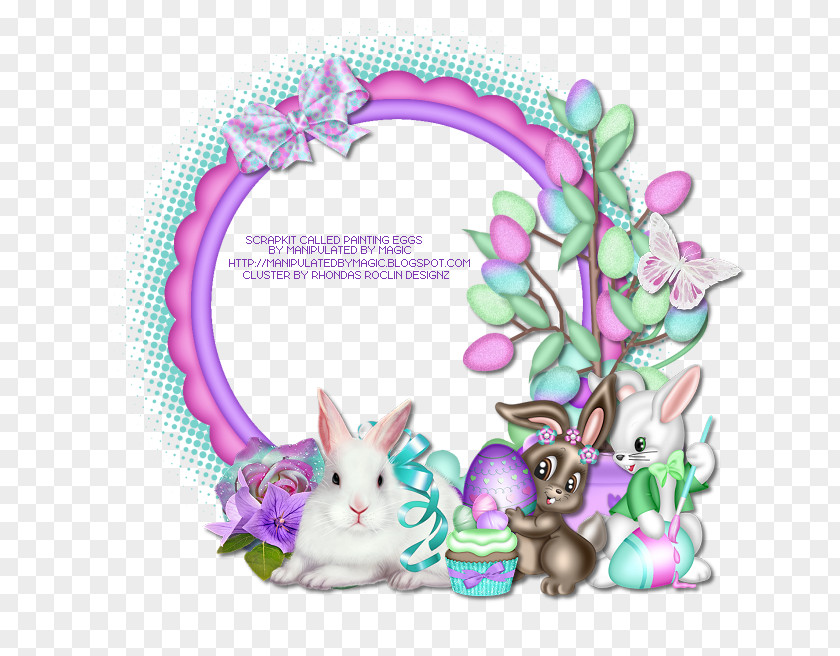 Watercolor Egg Easter Bunny Rabbit Clip Art PNG