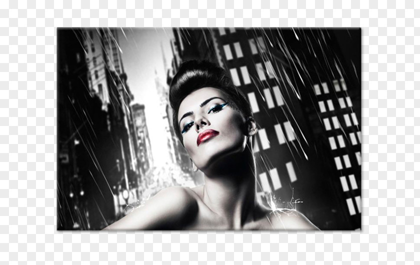 Woman Black And White Photography Red PNG