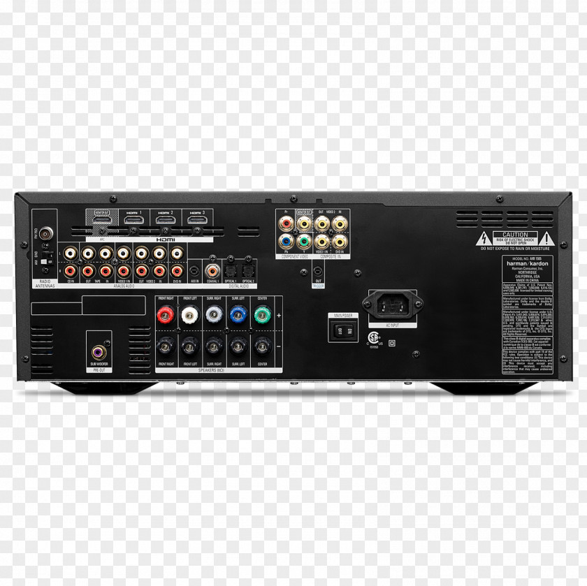 51 Surround Sound AV Receiver 5.1 Harman Kardon Home Theater Systems Radio PNG