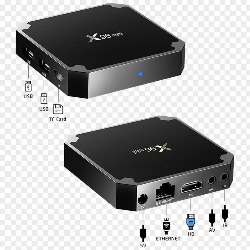 Android Amlogic High Efficiency Video Coding Set-top Box TV Multi-core Processor PNG