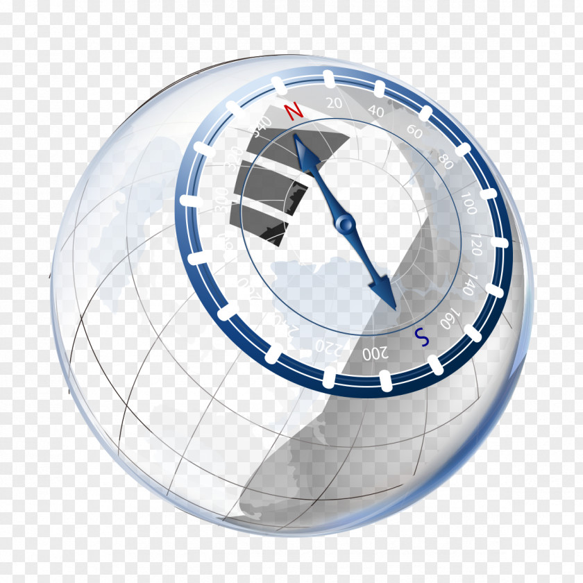 Earth Compass Euclidean Vector Icon PNG