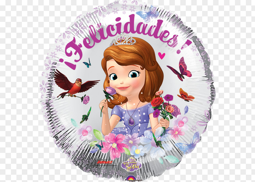 Party Toy Balloon Princesa Sofía (Disney) Birthday The Walt Disney Company PNG