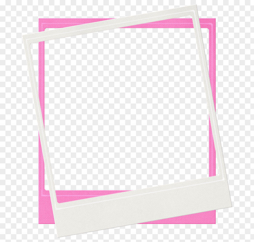 Pink And White Border PNG