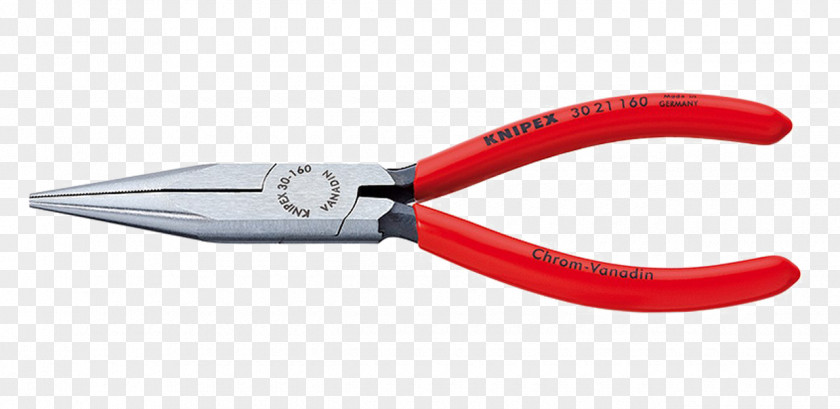 Pliers Needle-nose Knipex Long Nose Diagonal PNG