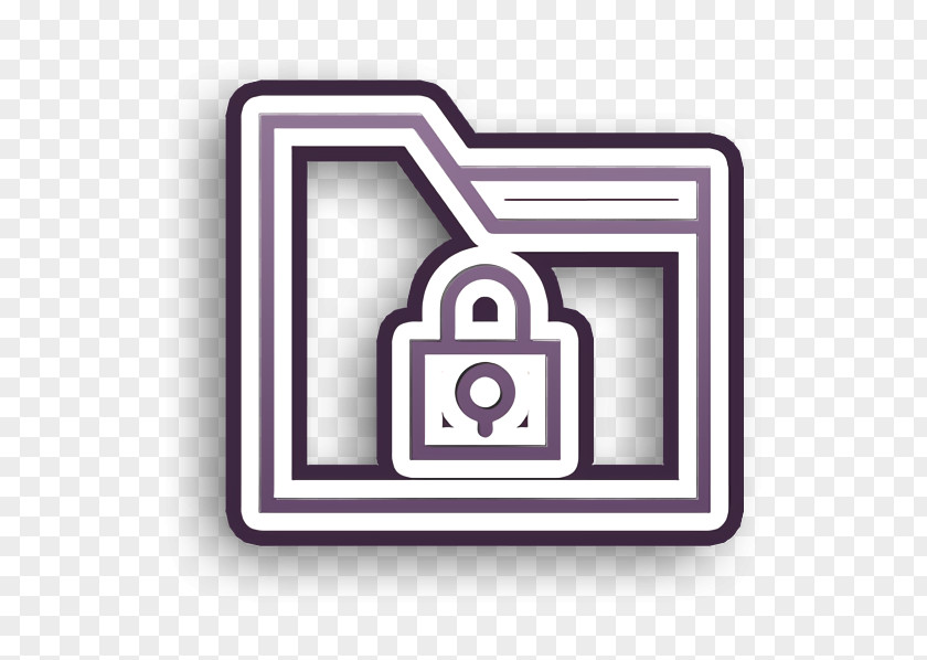Rectangle Symbol Folder Icon Essential Set PNG