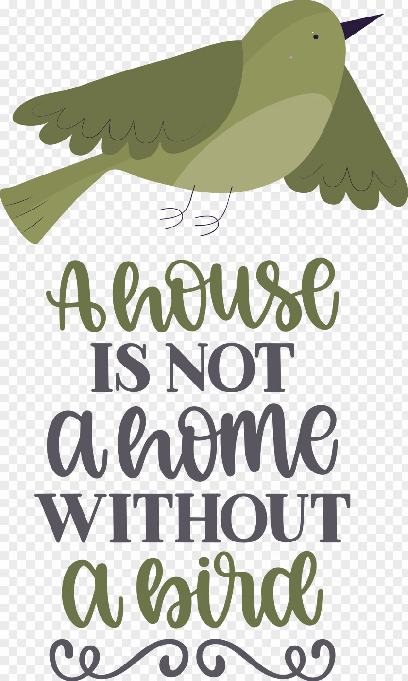 Bird Quote Home PNG