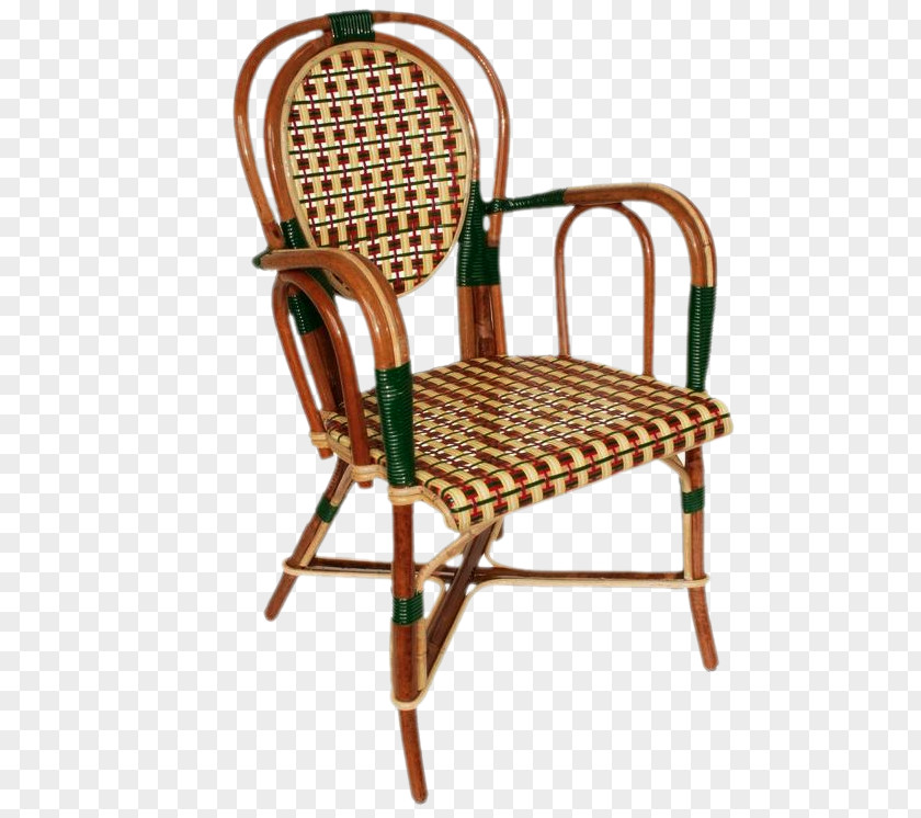 Chair No. 14 Table Rattan Furniture PNG