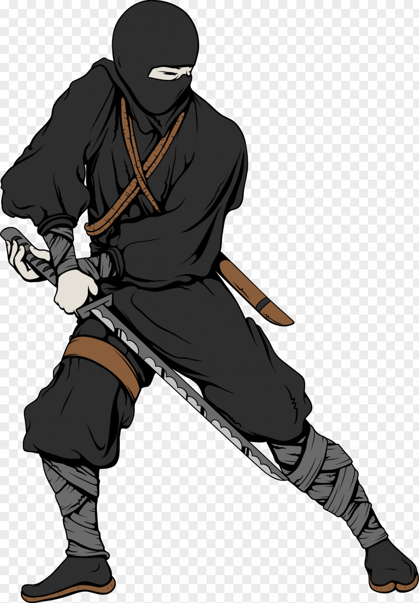 Japanese Ninja Bodyguard Warrior Picture Ninjutsu Martial Arts Bujinkan Shuriken PNG