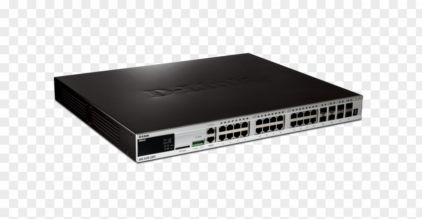 Network Switch Small Form-factor Pluggable Transceiver D-Link Gigabit Ethernet Stackable PNG