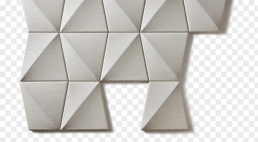Recycle Acoustic Board Textile Shape Wall PNG