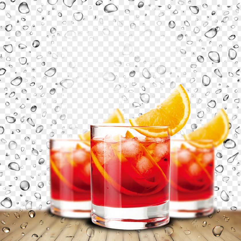 Summer Drinks Negroni Cocktail Sea Breeze Juice Woo PNG