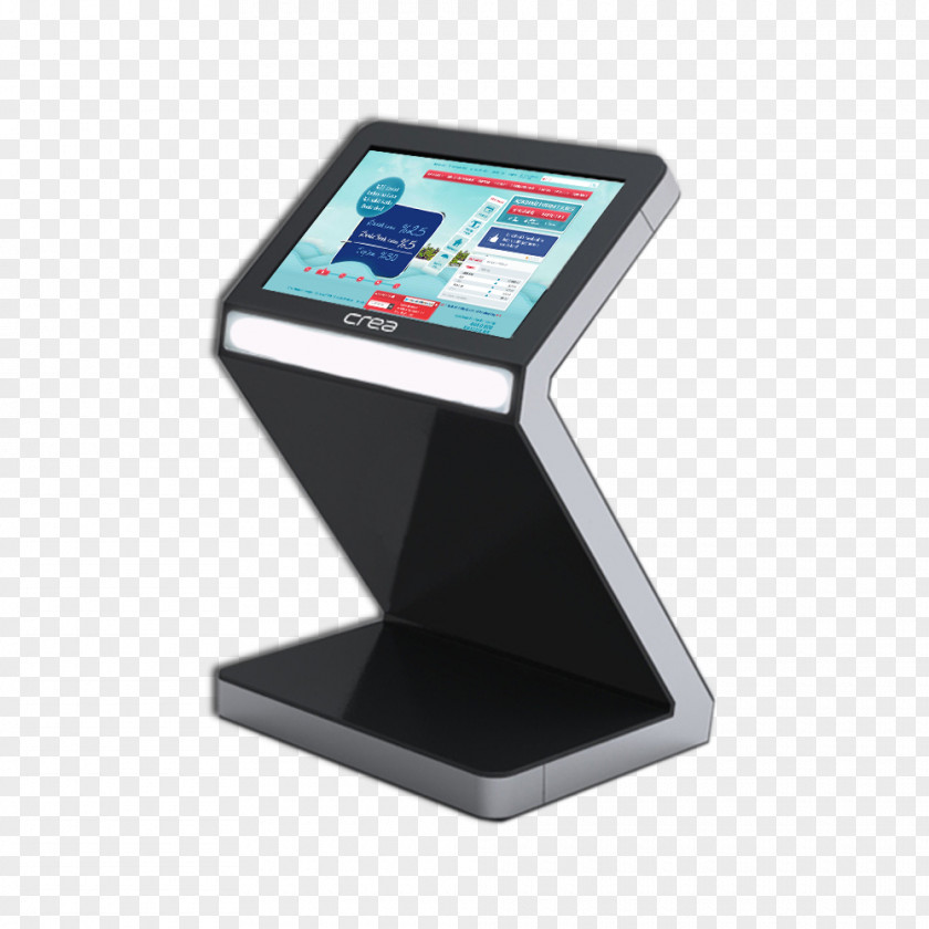 Computer Kiosk Monitors Digital Signs Touchscreen PNG