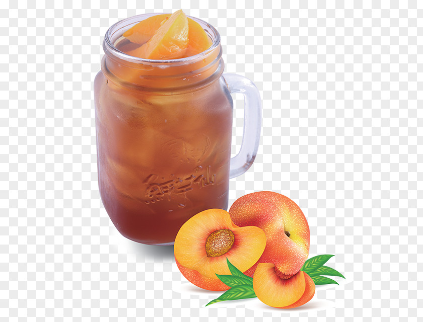 Peach Tea Iced Juice Meet Fresh Vietnam Caffè D'orzo PNG