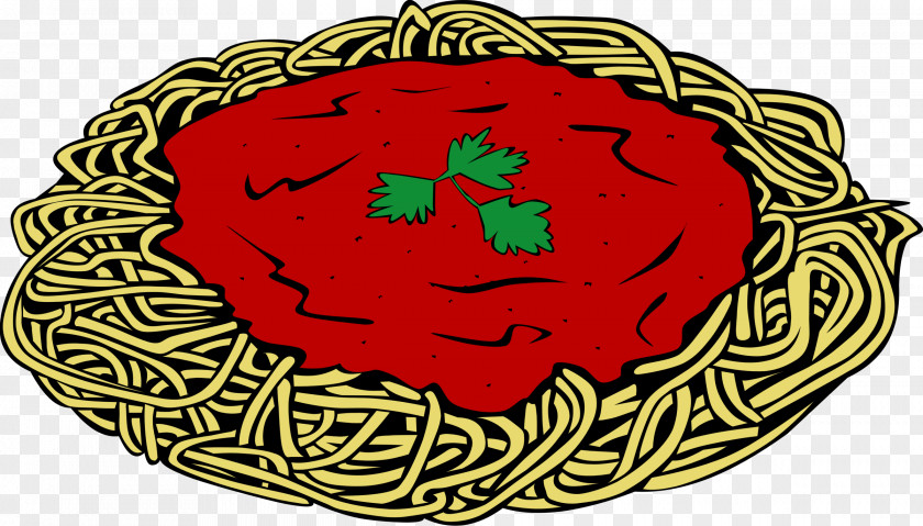 Spaghetti Dinner Flyer Template Pasta With Meatballs Italian Cuisine Clip Art PNG