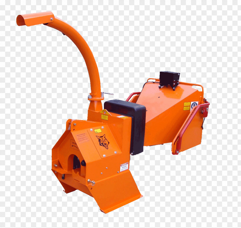 Tractor Woodchipper Power Take-off Hydraulic Machinery PNG