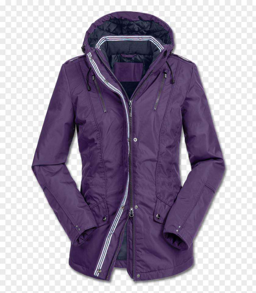 Winter Jacket Hood Dog Raincoat Purple PNG