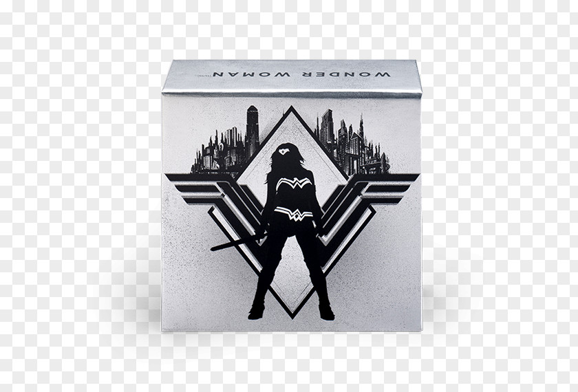 Wonder Woman Superman Batman Coin Silver PNG