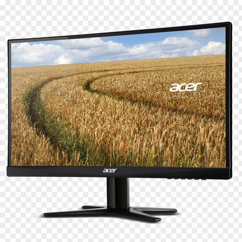 Bigger Zoom Big Laptop Computer Monitors 1080p IPS Panel Digital Visual Interface PNG